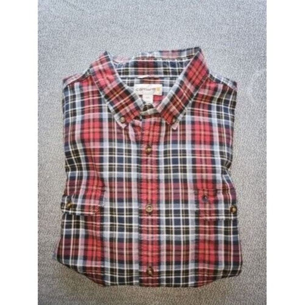 Carhartt Relaxed Fit Men's Dress Shirt Size 2XL B#2a
